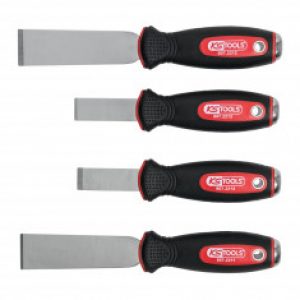 Jeu de 4 grattoirs à lame inox KS Tools 907.2210