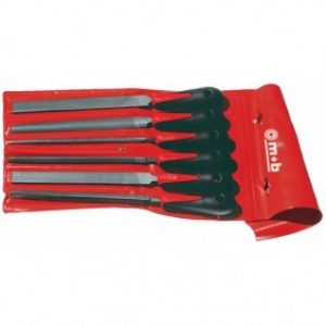 Jeu de 6 limes manche bi-matière