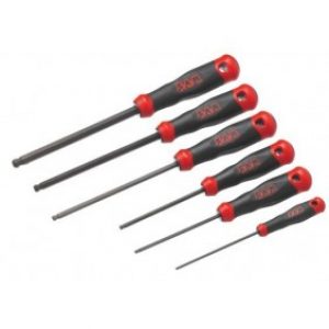 Jeu de 7 clés allen emmanchées 2 à 10 mm 67B-J6A