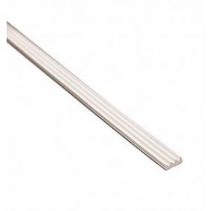 Joint caoutchouc nervuré dahésif – espaces faibles