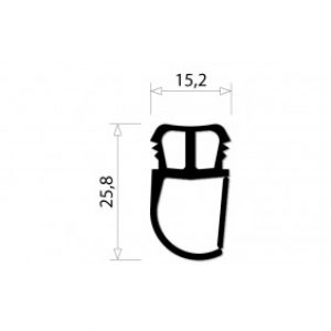 Joint d’étanchéité pour seuils de menuiserie pvc – XP2