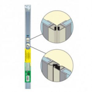Joints (x2) côtés porte de douche aimantés – Verre 5 à 8mm – 2.00ml
