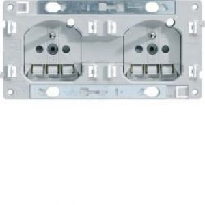 Kallysta Prise double 2P+T HAGER WK122