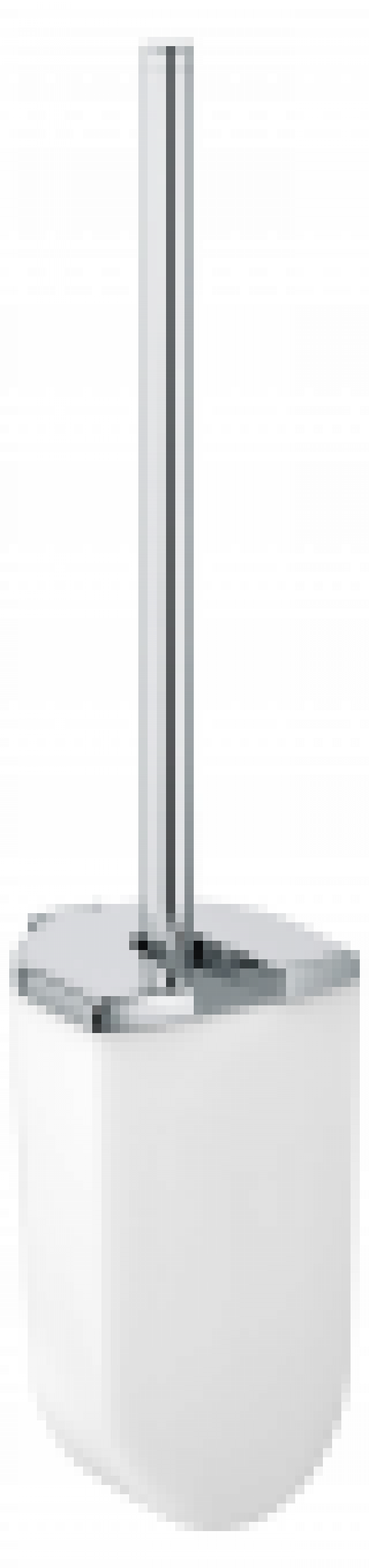 Keuco Elegance – Set porte brosse de toilette chrome / blanc