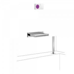 Kit de baignoire thermostatique électronique et encastré SHOWER TECHNOLOGY avec contrôle électronique…