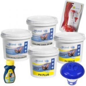 Kit de démarrage pour traitement de piscine