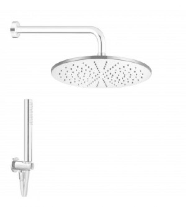 Kit de douche blanc mat avec pomme de douche Damast Class…