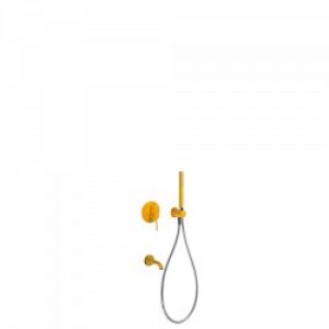 Kit de douche encastré avec fermeture et réglage du débit – TRES 26218003TAM Ambre