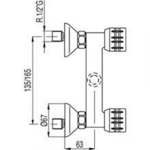 Kit de douche ESE-23 TRES