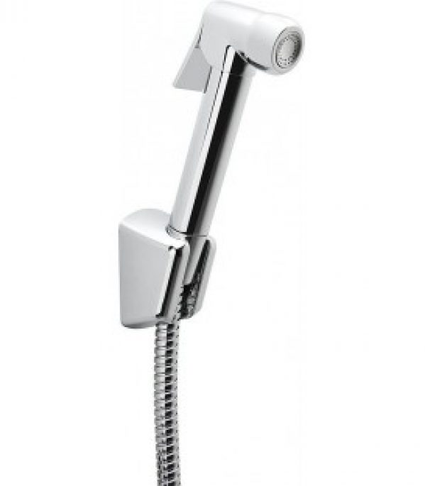 Kit de douche hygiene intime Ettalia avec douchette+flexible et support douchette