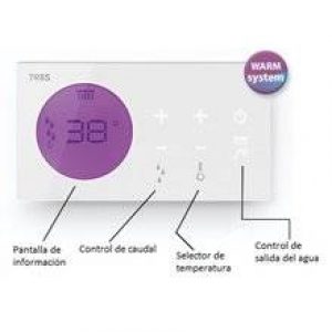 Kit de douche thermostatique automatique TRES 3…