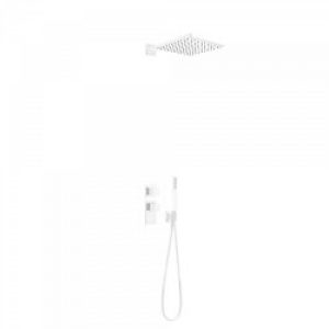 Kit de douche thermostatique et encastré BLOCK SYSTEM avec fermeture et réglage du débit (2 voies) -…