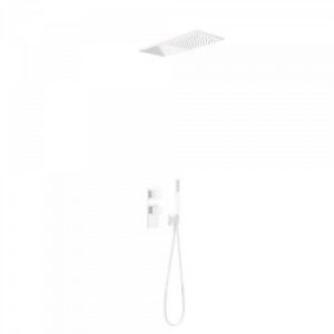 Kit de douche thermostatique et encastré BLOCK SYSTEM avec fermeture et réglage du débit (2 voies) -…