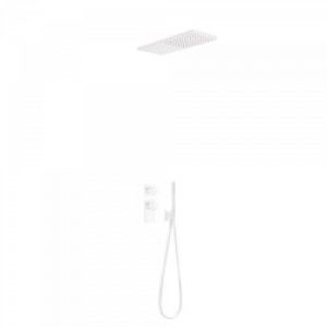 Kit de douche thermostatique et encastré BLOCK SYSTEM avec fermeture et réglage du débit (2 voies) -…