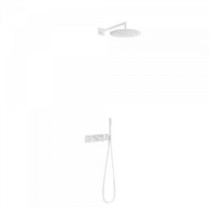 Kit de douche thermostatique et encastré BLOCK SYSTEM avec fermeture et réglage du débit (2 voies) -…