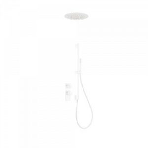 Kit de douche thermostatique et encastré BLOCK SYSTEM avec fermeture et réglage du débit (2 voies) -…