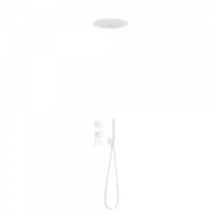 Kit de douche thermostatique et encastré BLOCK SYSTEM avec fermeture et réglage du débit (2 voies) -…