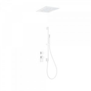 Kit de douche thermostatique et encastré BLOCK SYSTEM avec fermeture et réglage du débit (2 voies) -…