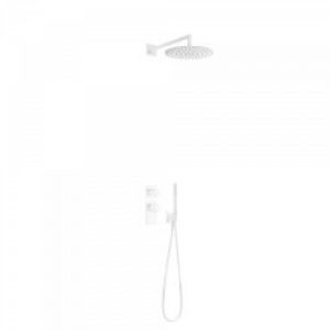 Kit de douche thermostatique et encastré BLOCK SYSTEM avec fermeture et réglage du débit (2 voies) -…