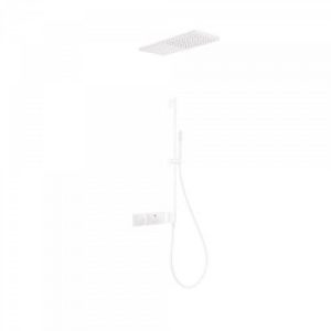 Kit de douche thermostatique et encastré BLOCK SYSTEM avec fermeture et réglage du débit (2 voies) -…