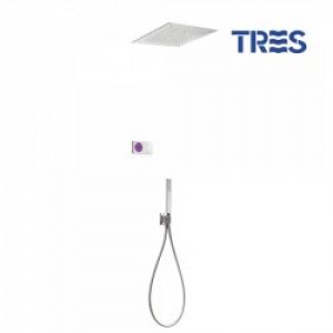 Kit de douche thermostatique électronique encastré SHOWER TECHNOLOGY  – TRES 09286552