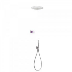 Kit de douche thermostatique électronique et encastré SHOWER TECHNOLOGY avec contrôle électronique…