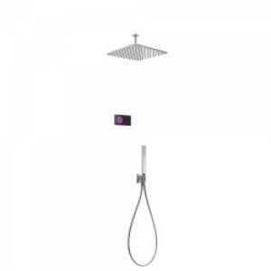 Kit de douche thermostatique électronique et encastré SHOWER TECHNOLOGY avec contrôle électronique…