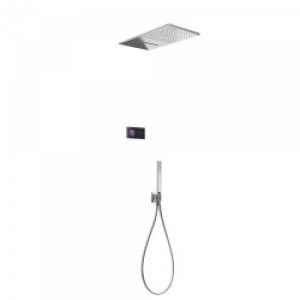 Kit de douche thermostatique électronique et encastré SHOWER TECHNOLOGY avec contrôle électronique…