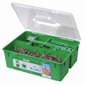 Kit de fixation pro – pour terrasse bois résineux – 25 m2