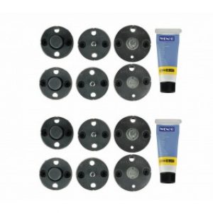 Kit de pièces de remplacement pour fixation Power-Loc – Lot de 12