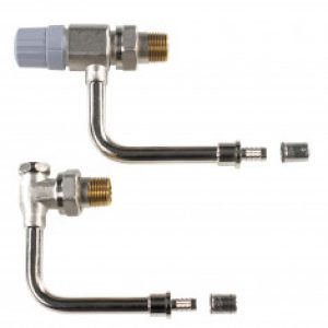 Kit de raccordement bitube – double panneau – PER à sertir Ø12 – DANFOSS