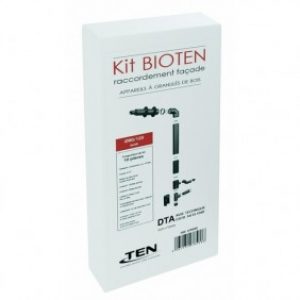 Kit de raccordement façade étanche – diamètre 80/125 – Bioten
