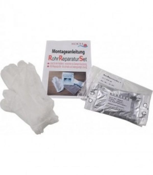 Kit de réparation de tuyauterie Kit 1:bandage 25x1800mm, gants notice montage