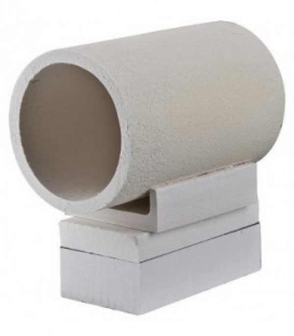 kit de tube incandescent WS 165 mm 1 brique refractaire 64mm, 1coque en U 1 brique refractaire 32 mm *BG*