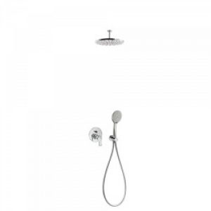 Kit douche à encastrer avec fermeture et réglage du débit – TRES 06918080