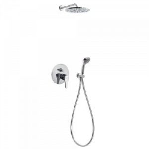 Kit douche à encastrer avec fermeture et réglage du débit – TRES 07099002