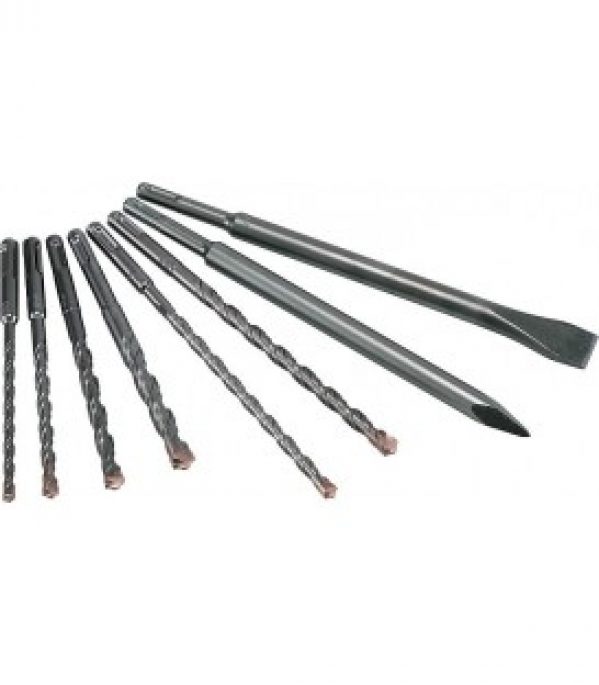 Kit forets et burins SDS-Plus Mix-Box – 8 pces ALPEN SDS