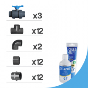 Kit installation 6 dômes solaires pour…