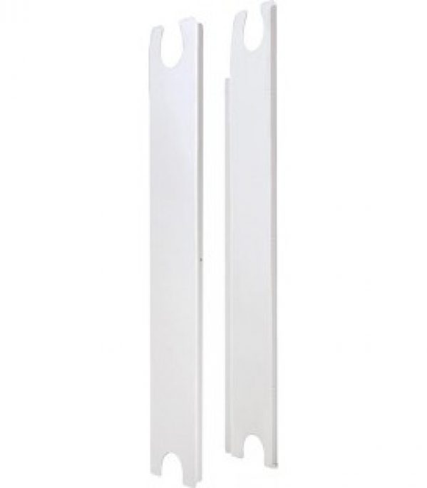 Kit joue pour Simun Super B4 – 600/100, blanc RAL9010