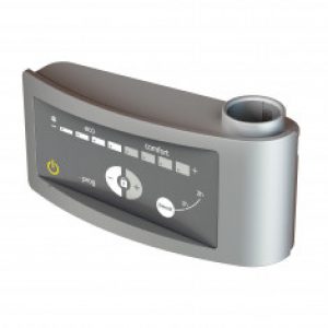 Kit mixte électrique pour sèche-serviettes – Boîtier digital gris