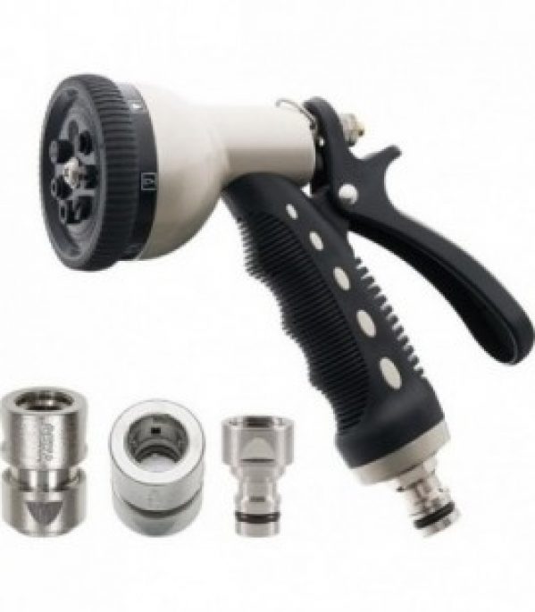 Kit pistolet Multi « 7S » nez de robinet 3/4&Prime; – 24/66mm raccord rapide 1/2&Prime;