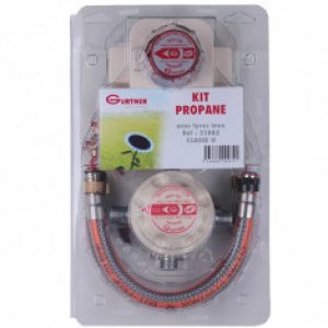 Kit propane classe 2 pour chaudière – 3kg/h + 2 lyres 35cm inox