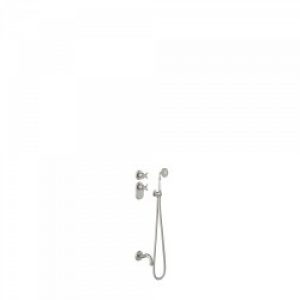 Kit thermostatique baignoire encastré avec fermeture et réglage du débit (2 voies) – TRES 24235201AC…