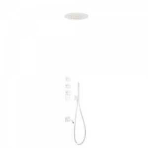 Kit thermostatique baignoire encastré BLOCK SYSTEM avec fermeture et réglage du débit (3 voies) – TRES…