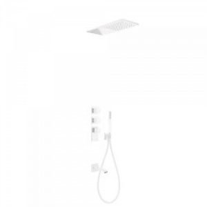 Kit thermostatique baignoire encastré BLOCK SYSTEM avec fermeture et réglage du débit (3 voies) – TRES…