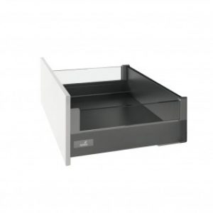 Kit tiroir DesignSide verre InnoTech Atira-H144mm-sans coulisses-anthracite