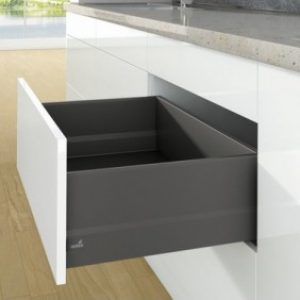 Kit tiroir TopSide ArciTech-profil H94 mm-dos H218 mm-anthracite
