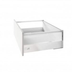 Kit tiroir tringles InnoTech Atira-H176 mm-sans coulisses-blanc