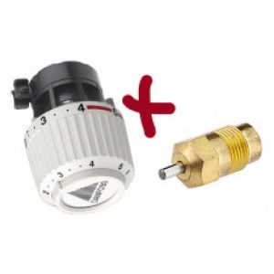 Kit tête thermostatique RA/V 2960 + presse étoupe de rechange