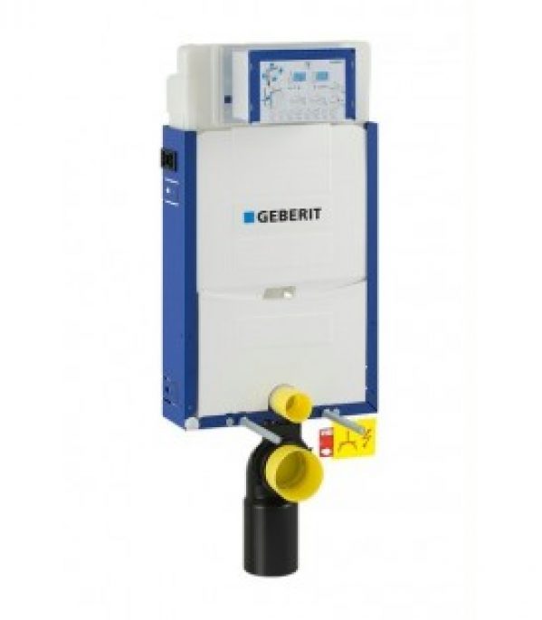 Kombifix avec réservoir de chasse à encastrer omega 12cm